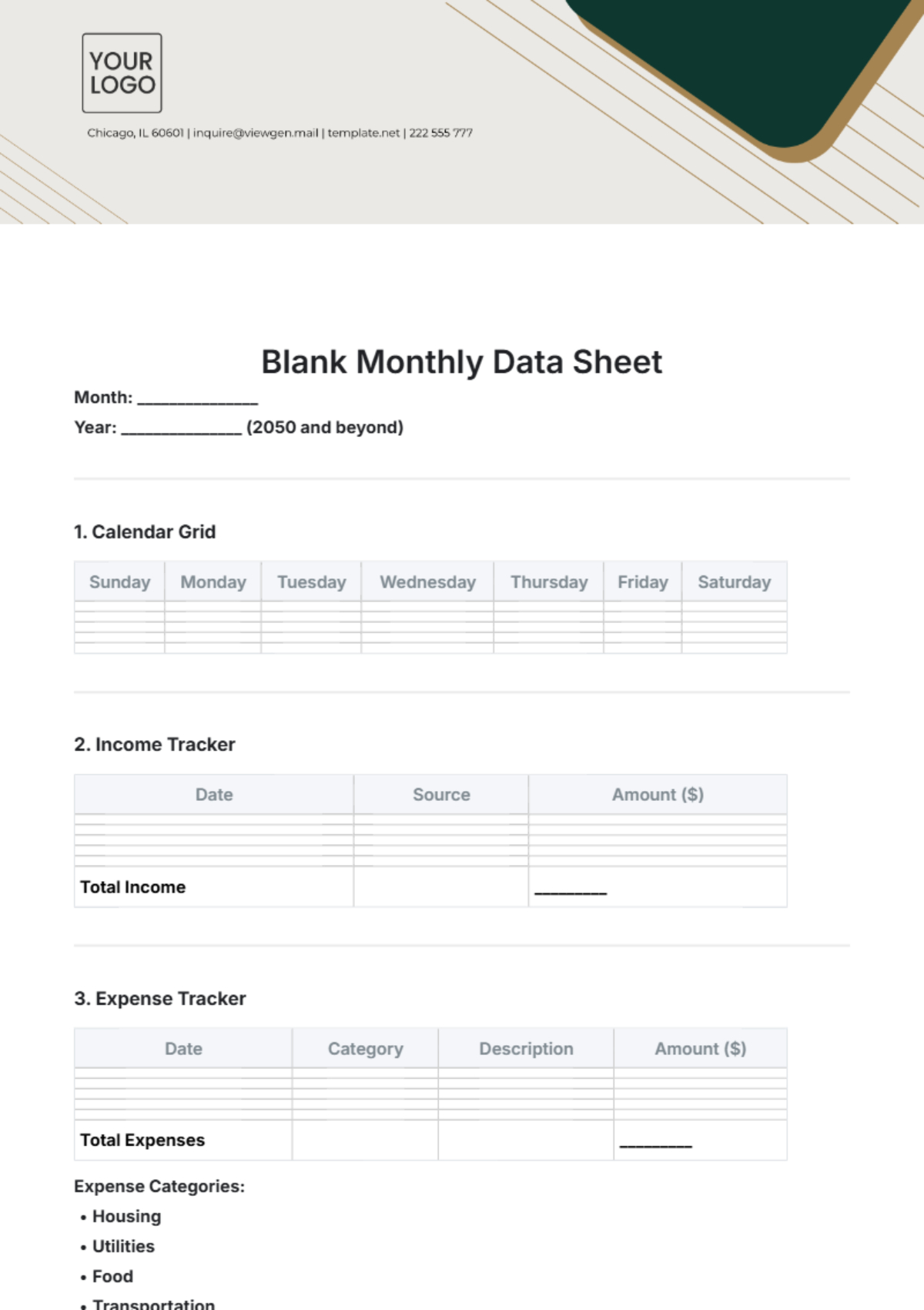 Free Data Sheet Templates To Edit Online &amp; Print with Free Printable Data Sheets