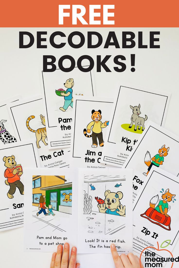 Free Decodable Books with regard to Free Printable Phonics Books For Kindergarten