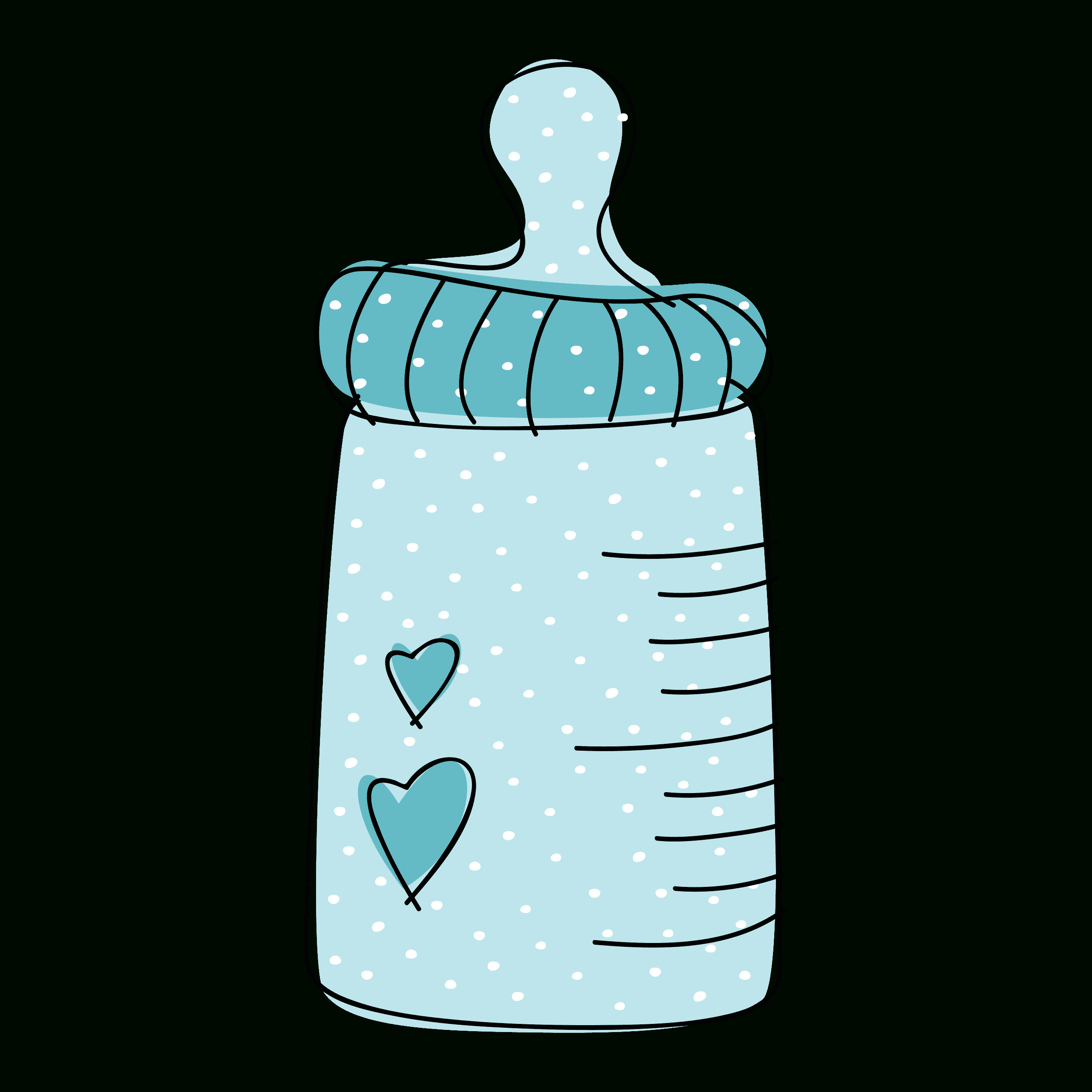 Free Downloadable Baby Bottle Clipart - Tulamama inside Free Printable Baby Shower Clip Art