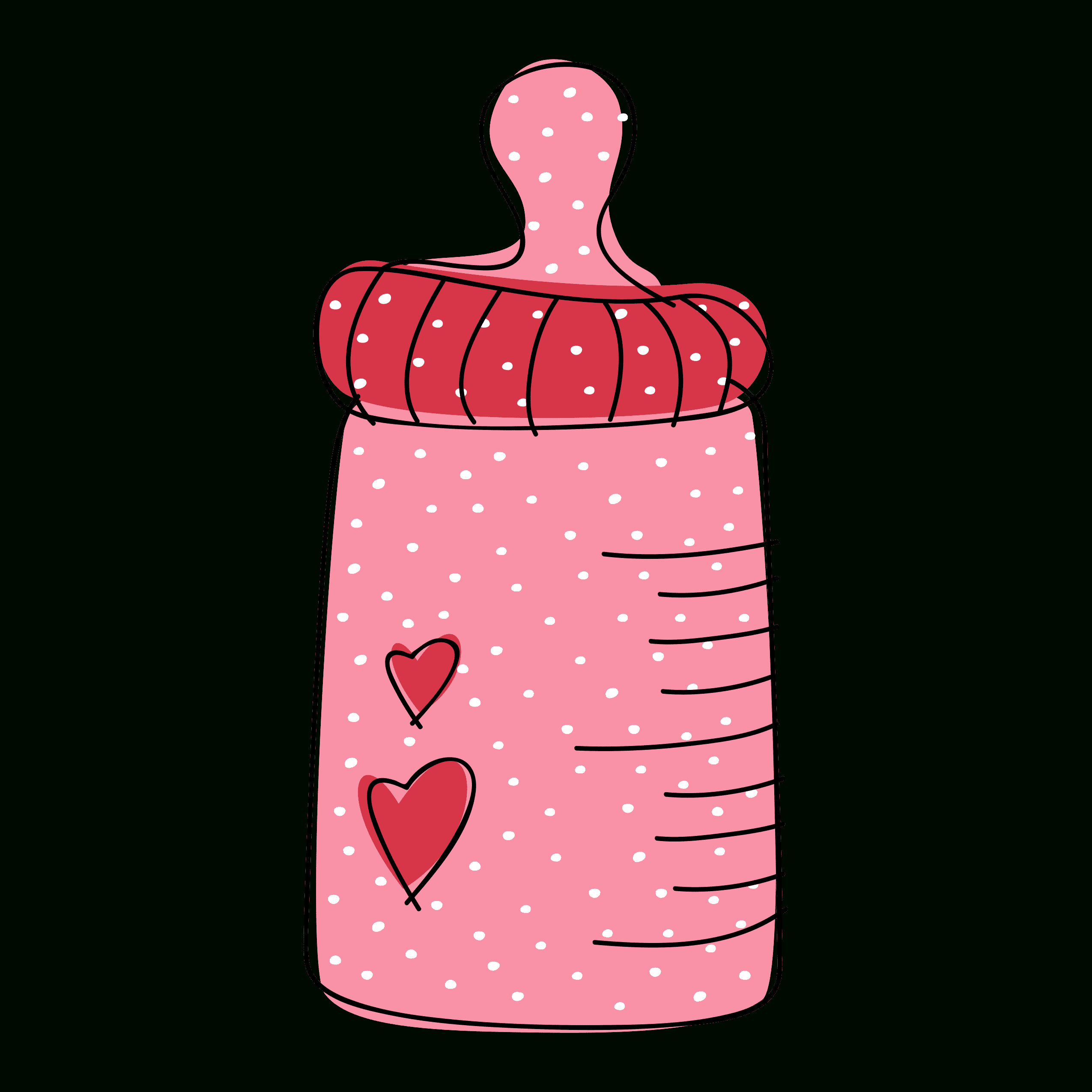 Free Downloadable Baby Bottle Clipart - Tulamama intended for Free Printable Baby Shower Clip Art