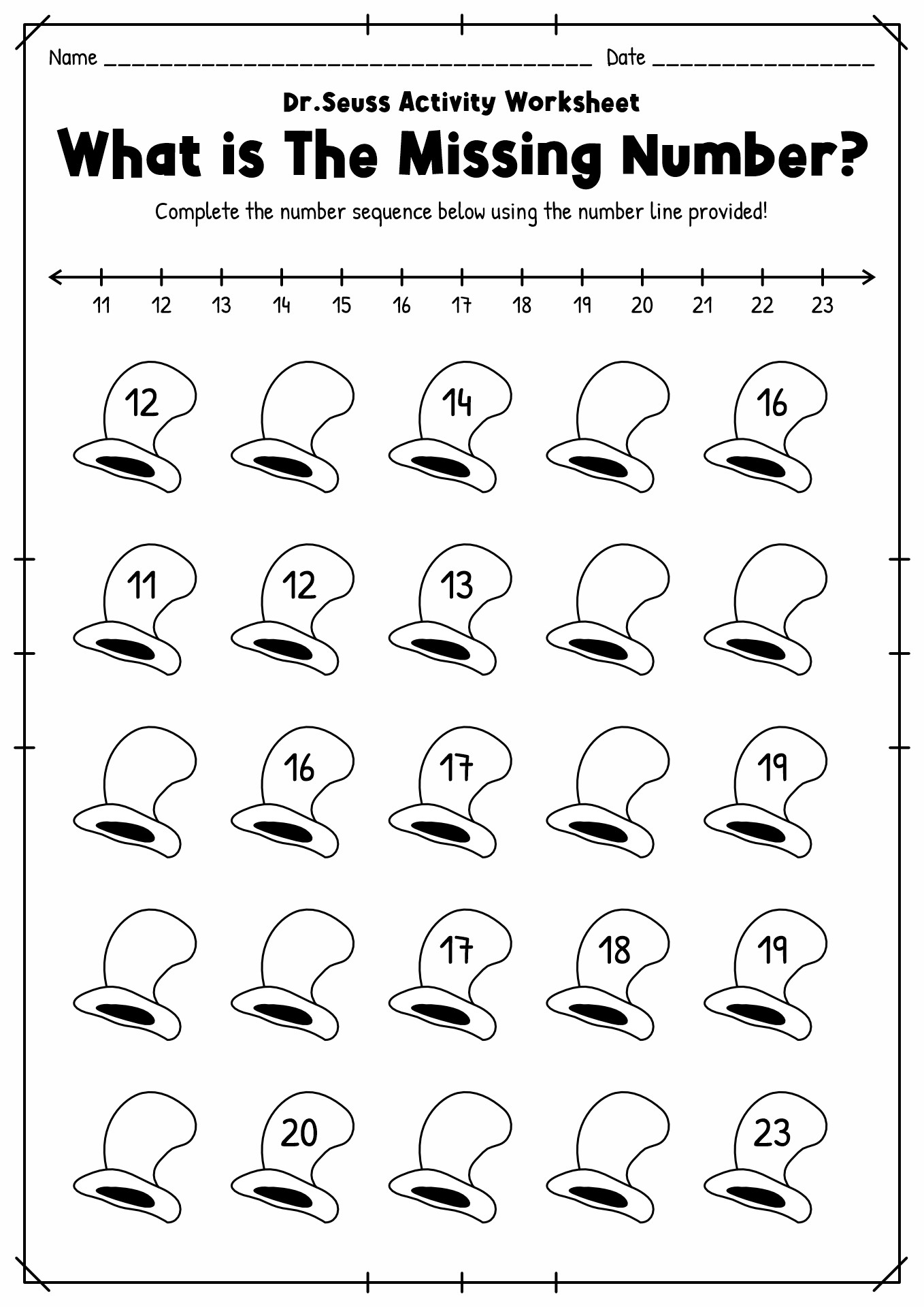 Free Dr Seuss Math Printables, Download Free Dr Seuss Math for Free Printable Dr Seuss Math Worksheets