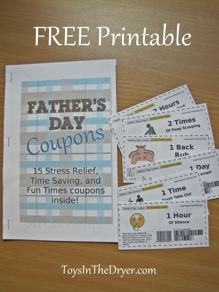 Free Father'S Day Printable Coupons for Free Printable Coupons 2014