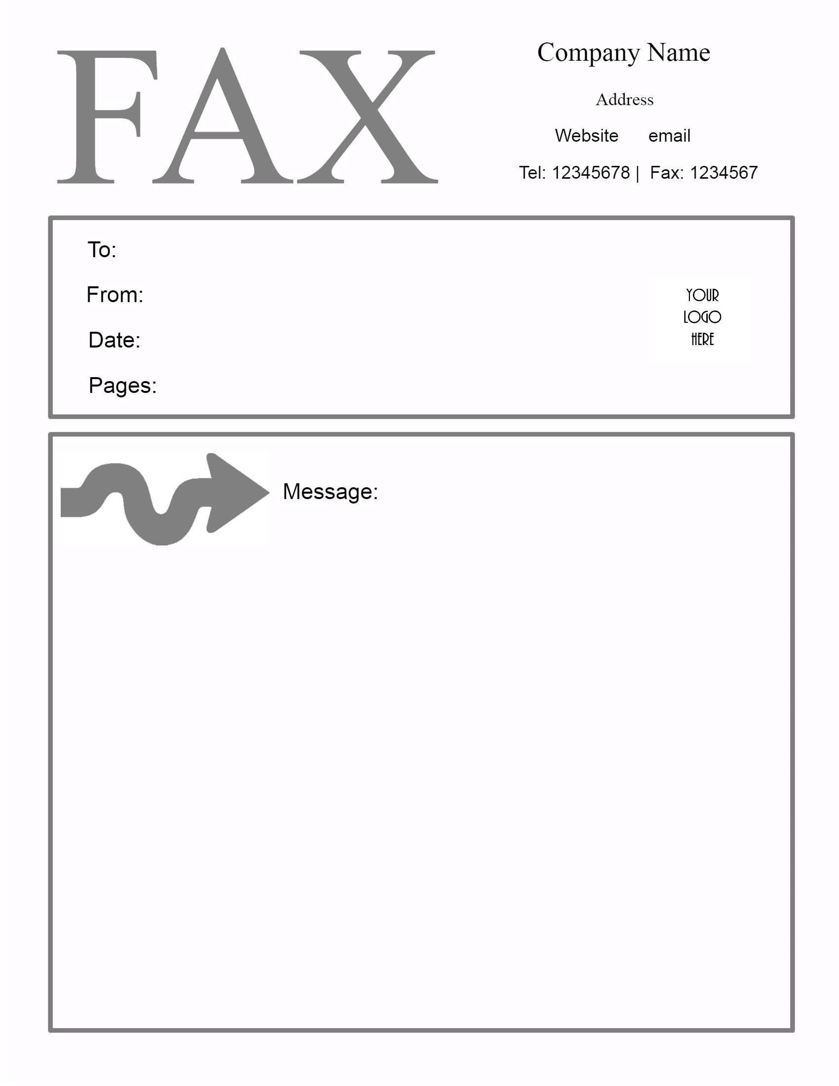 Free Fax Cover Sheet Template | Customize Online Then Print inside Free Printable Cover Letter For Fax