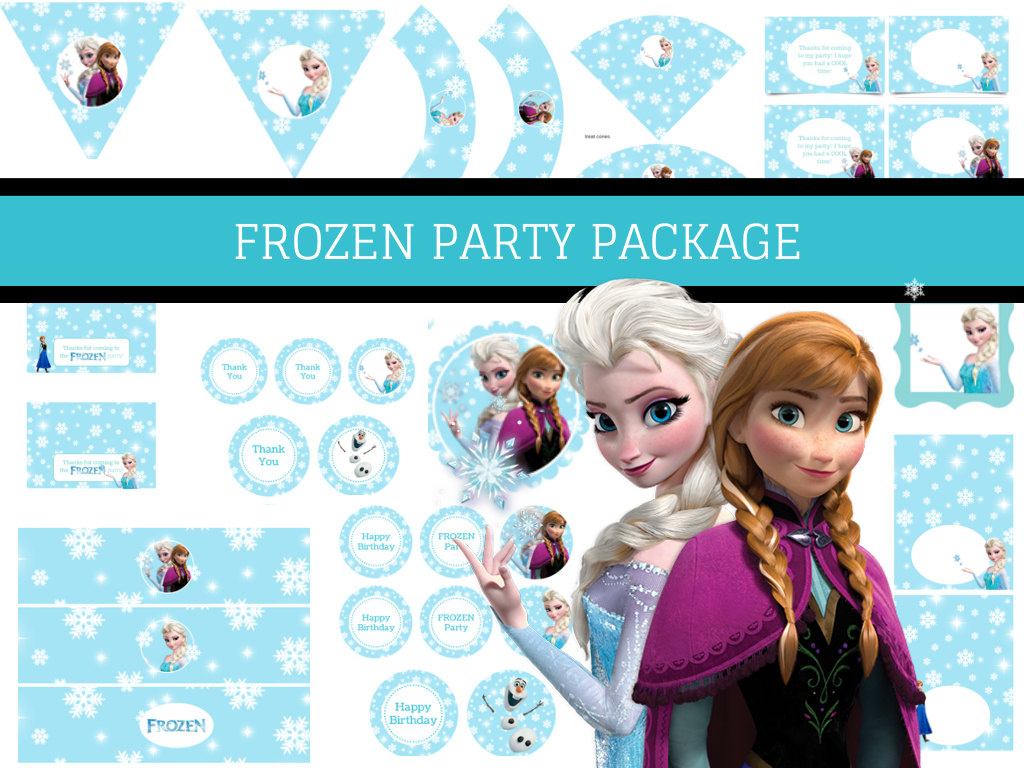Free Frozen Birthday Pack - Magical Printable with regard to Frozen Happy Birthday Banner Free Printable