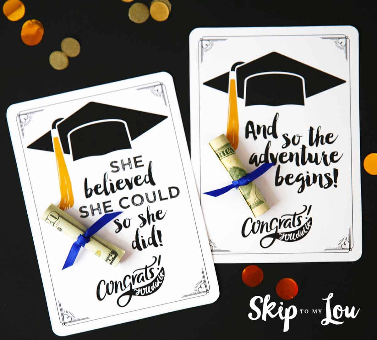 Free Graduation Cards With Positive Quotes And Cash! throughout Free Printable Graduation Cards