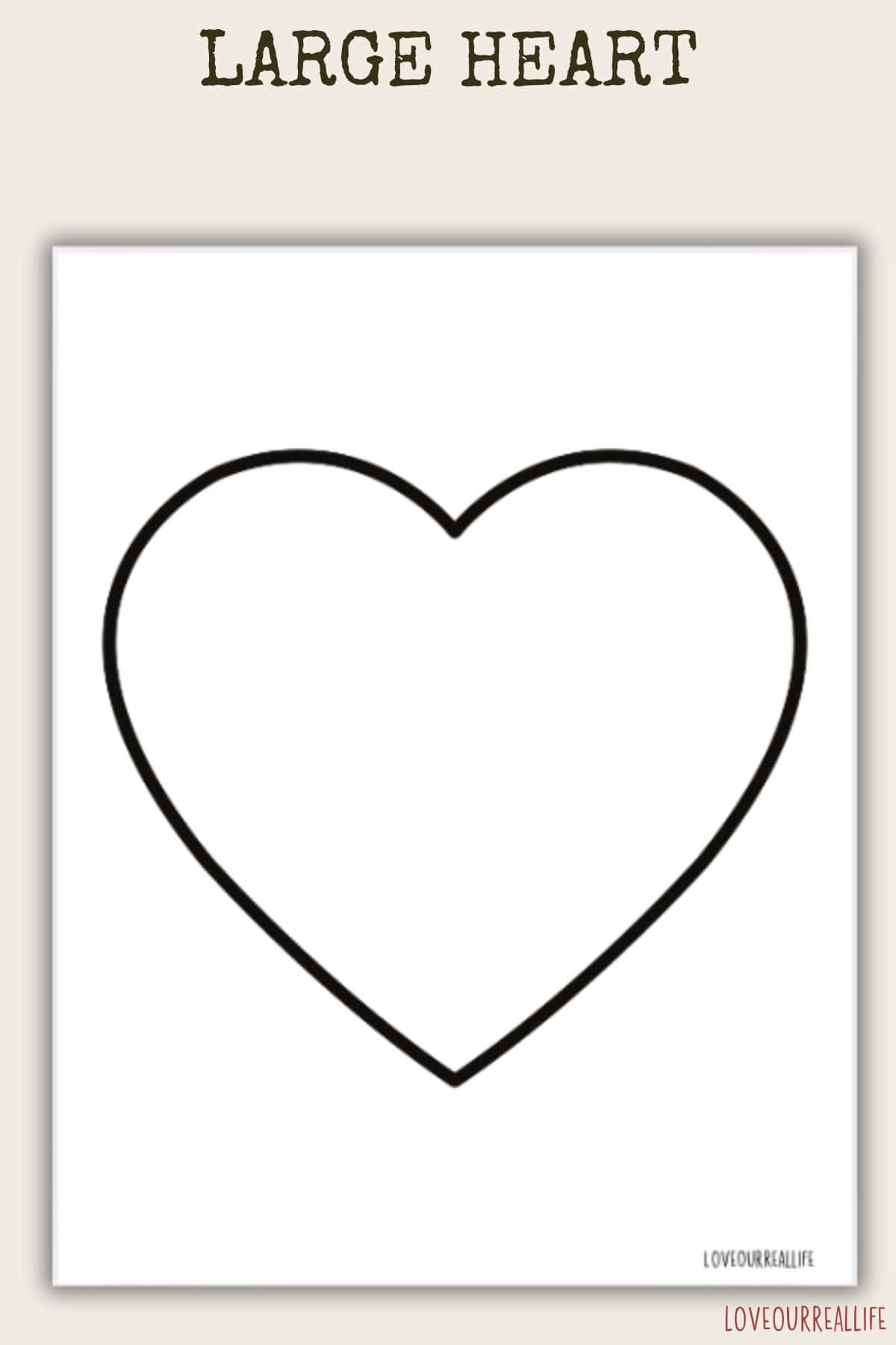 Free Heart Printable Templates: For Coloring And Stencils ⋆ Love pertaining to Free Printable Heart Templates