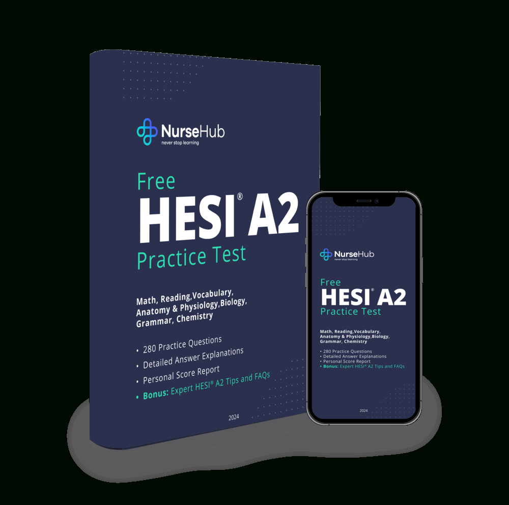 Free Hesi A2 Practice Test Pdf | Nursehub pertaining to Free Printable Hesi Study Guide