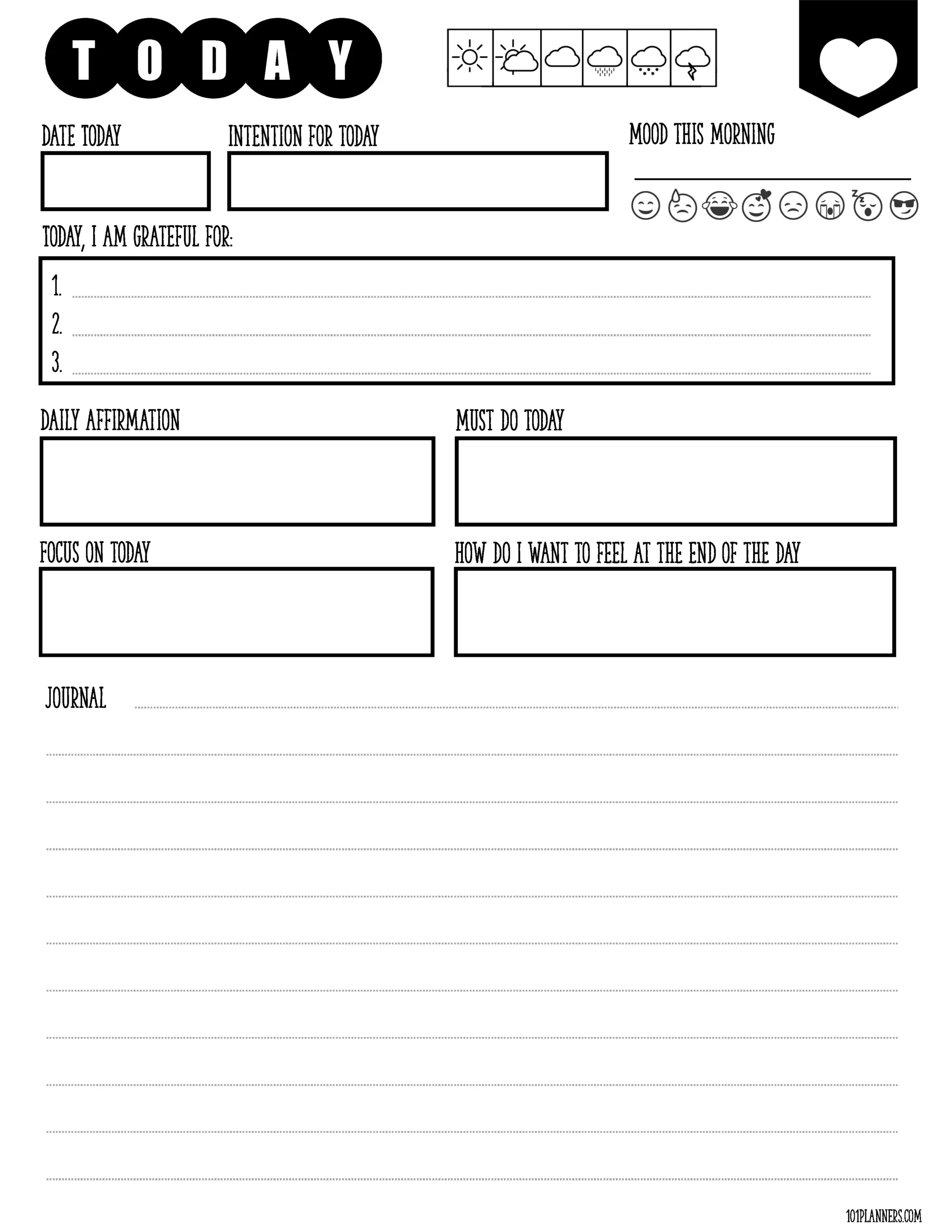 Free Journal Template Printables | Premade Journal Pages within Free Printable Journal Templates