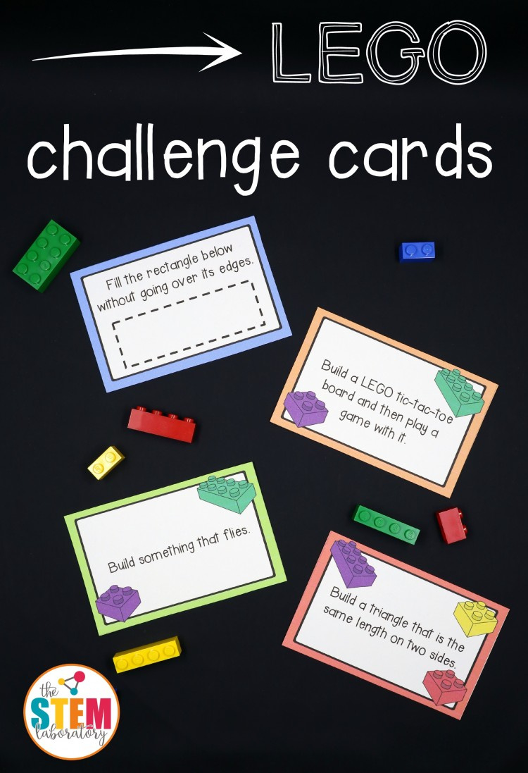 Free Lego Challenge Printable Stem Activities for Free Printable Stem Activities