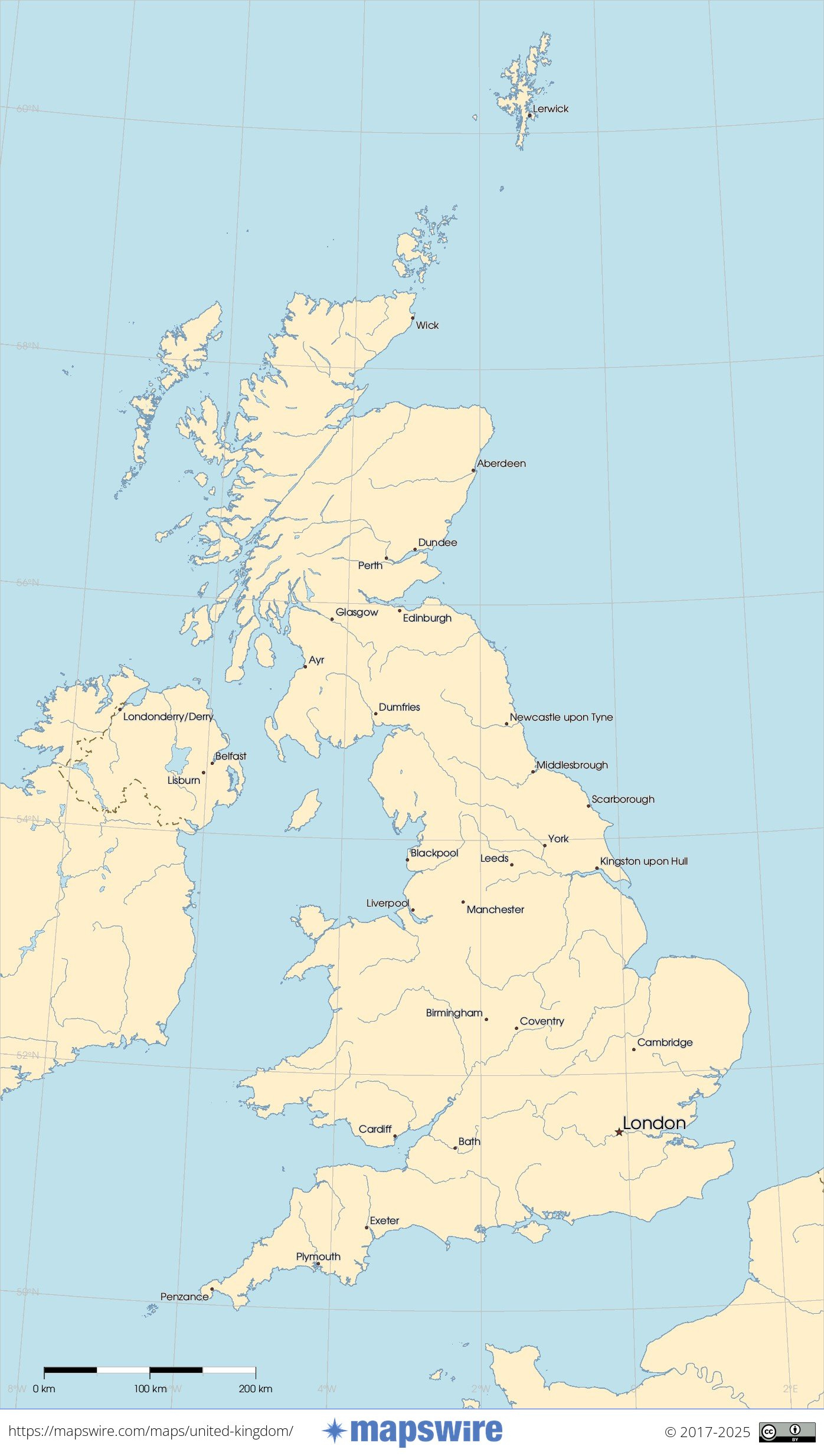 Free Maps Of The United Kingdom | Mapswire pertaining to Free Printable Map Of Uk And Ireland