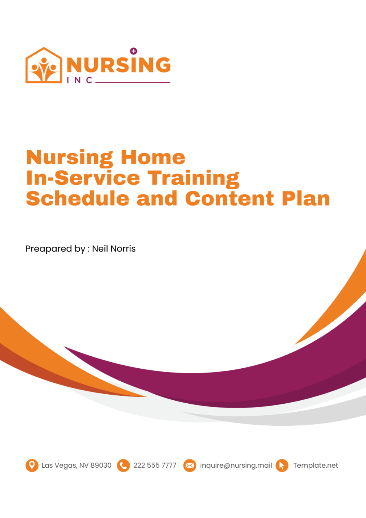 Free Nursing Home In-Service Training Schedule And Content Plan pertaining to Free Printable Inservices For Home Health Aides
