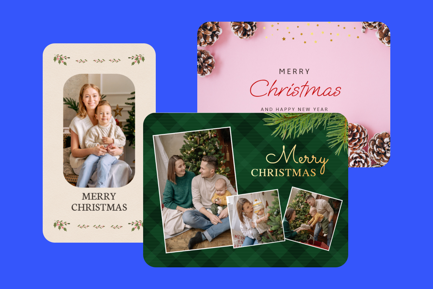 Free Online Christmas Card Maker: Editable And Printable | Fotor in Free Online Christmas Photo Card Maker Printable