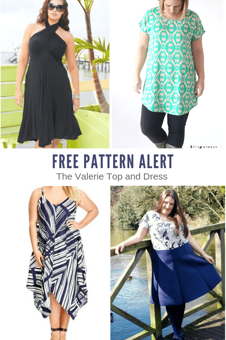 Free Pattern Alert: 10 Plus Size Women'S Patterns - On The Cutting pertaining to Free Printable Plus Size Sewing Patterns