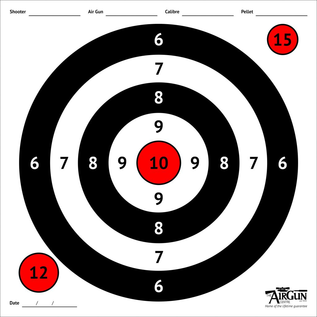 Free Printable Air Rifle Targets (A4, 17Cm & 14Cm) - The Airgun Centre in Free Printable Targets