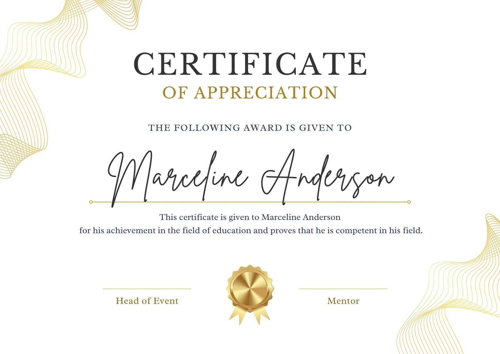 Free, Printable, And Customizable Award Certificate Templates | Canva intended for Free Printable Certificates And Awards