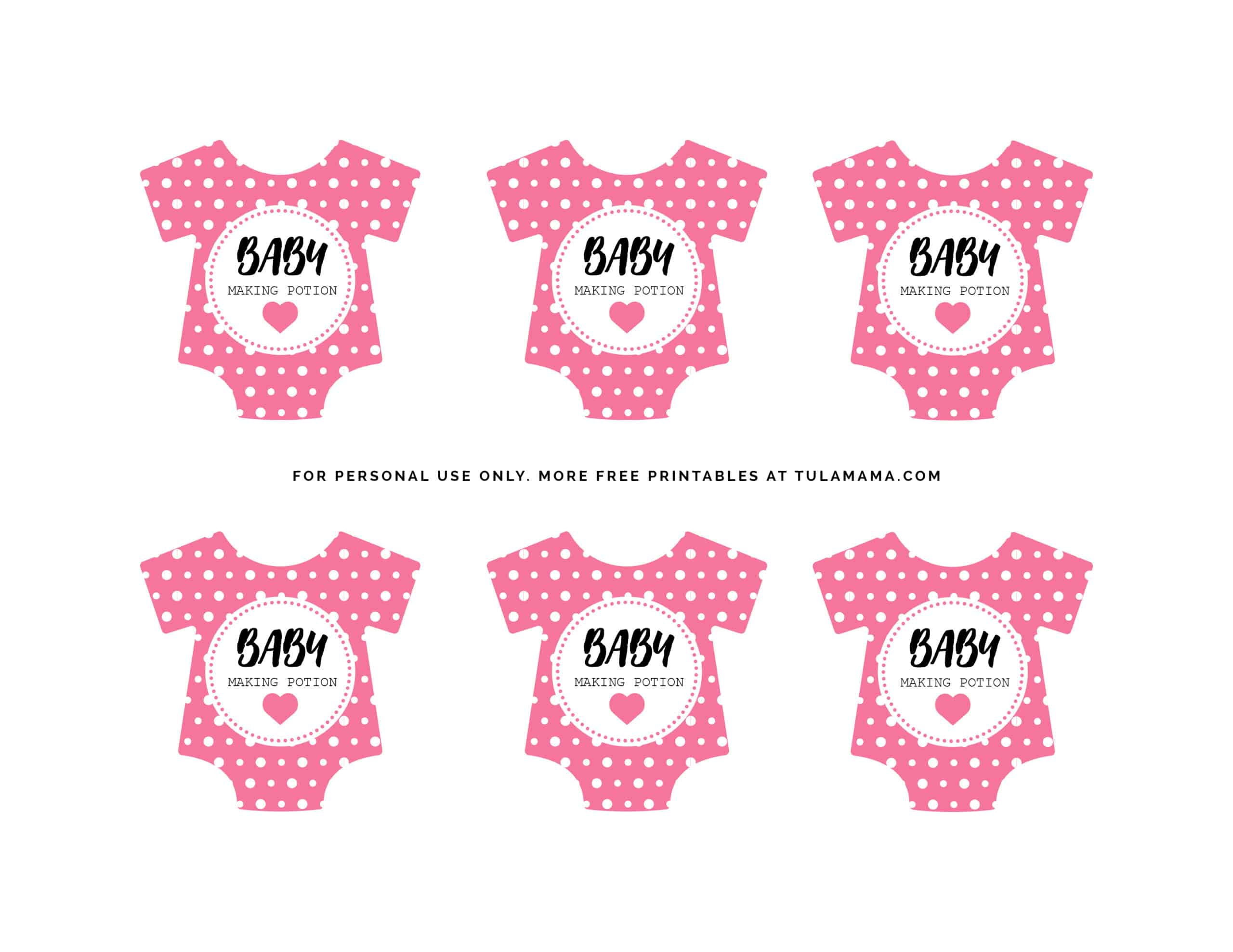 Free Printable Baby Onesie Template For Baby Shower Decorations in Free Printable Onesie Pattern