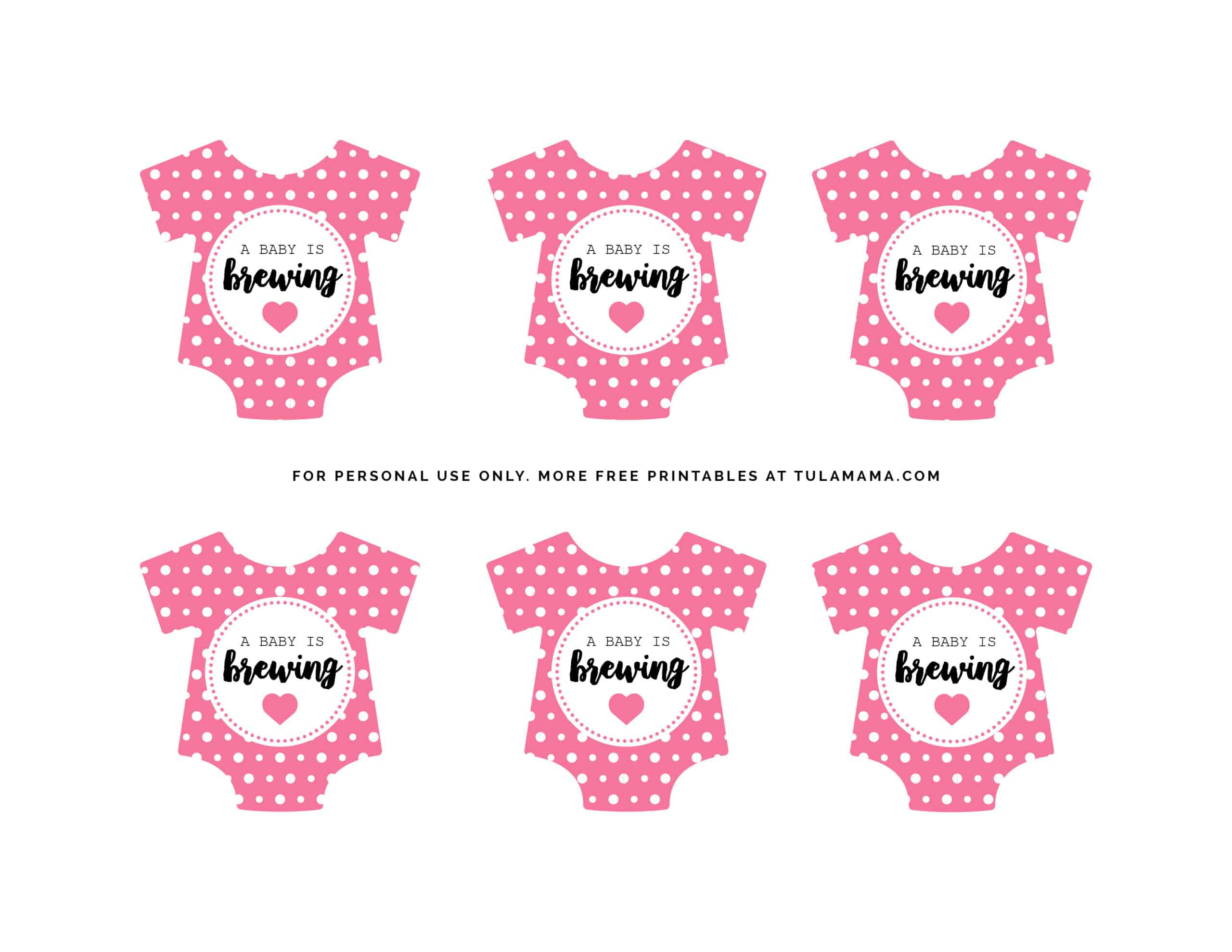 Free Printable Baby Onesie Template For Baby Shower Decorations throughout Free Printable Baby Shower Favor Tags Template