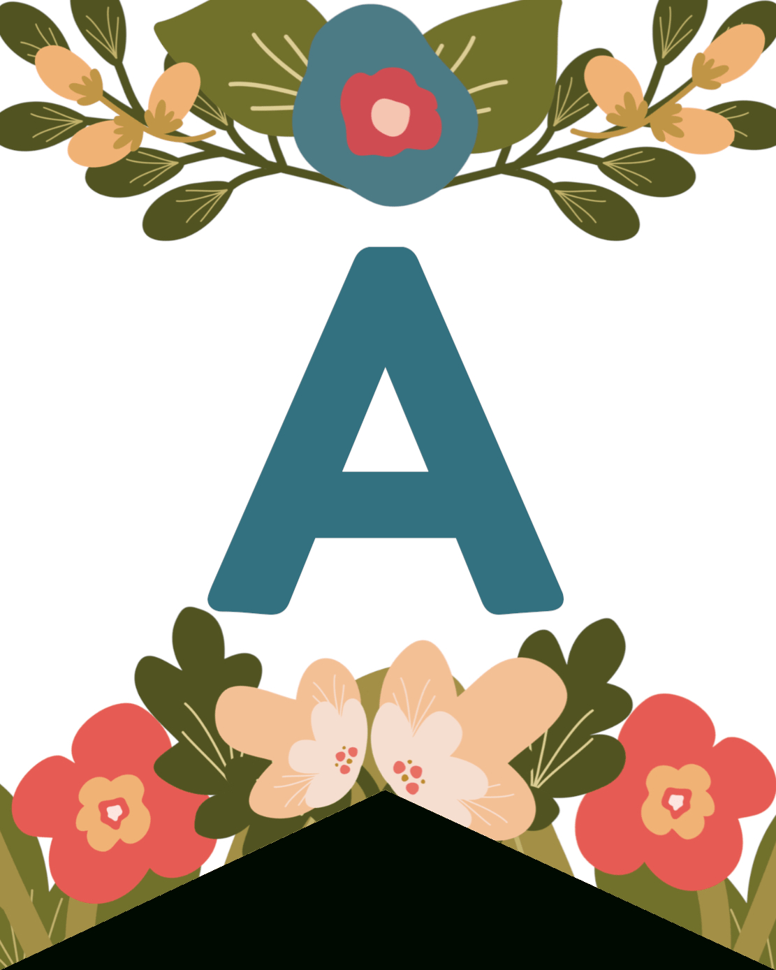 Free Printable Banner Alphabet Letters - Printable Party Favors in Free Printable Banner Letters