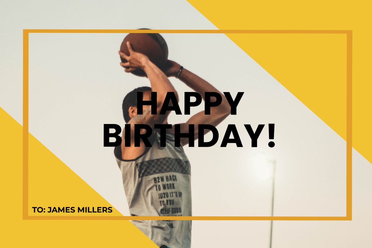 Free Printable Basketball Card Template To Edit Online in Free Printable Basketball Cards