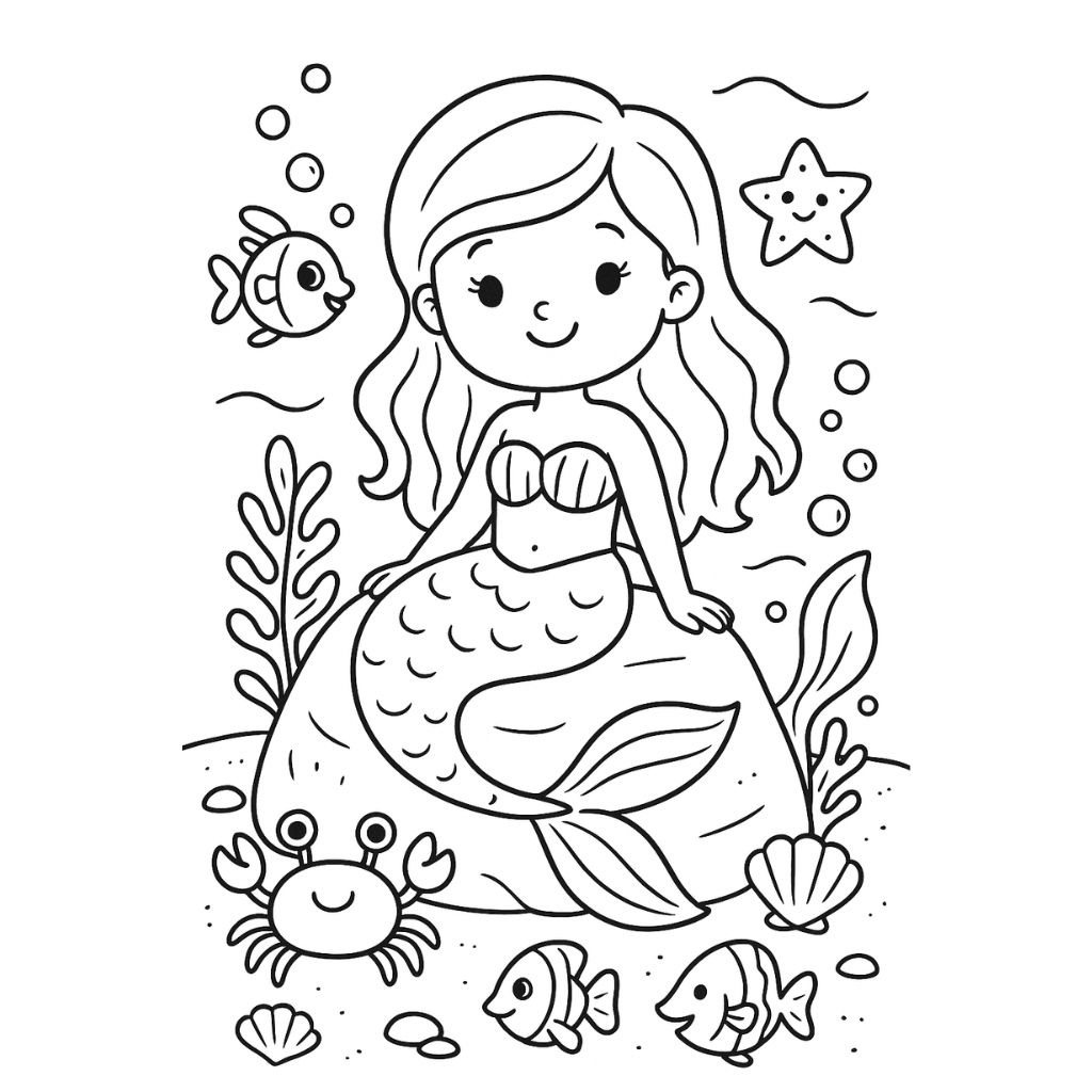 Free Printable Beach Coloring Pages For Kids – 15 Fun Designs regarding Free Printable Beach Coloring Pages