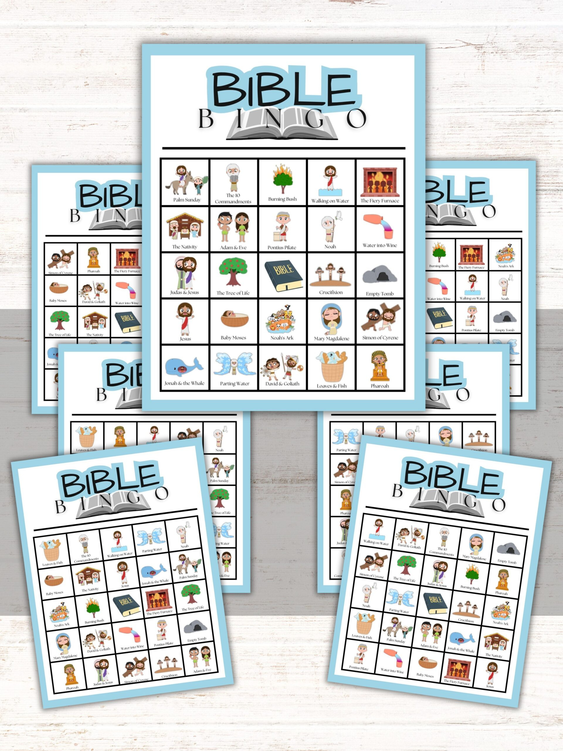 Free Printable Bible Bingo | Healing Home with regard to Free Printable Bible Bingo For Preschoolers