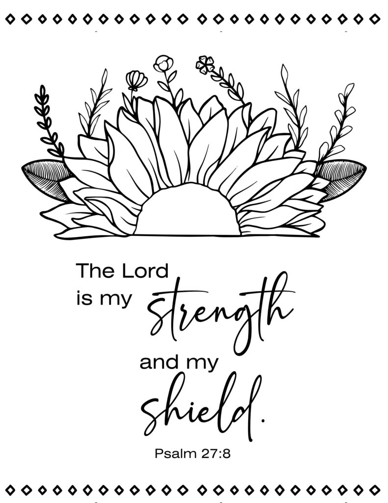 Free Printable Bible Verse Coloring Pages - Out Upon The Waters for Free Printable Bible Coloring Pages