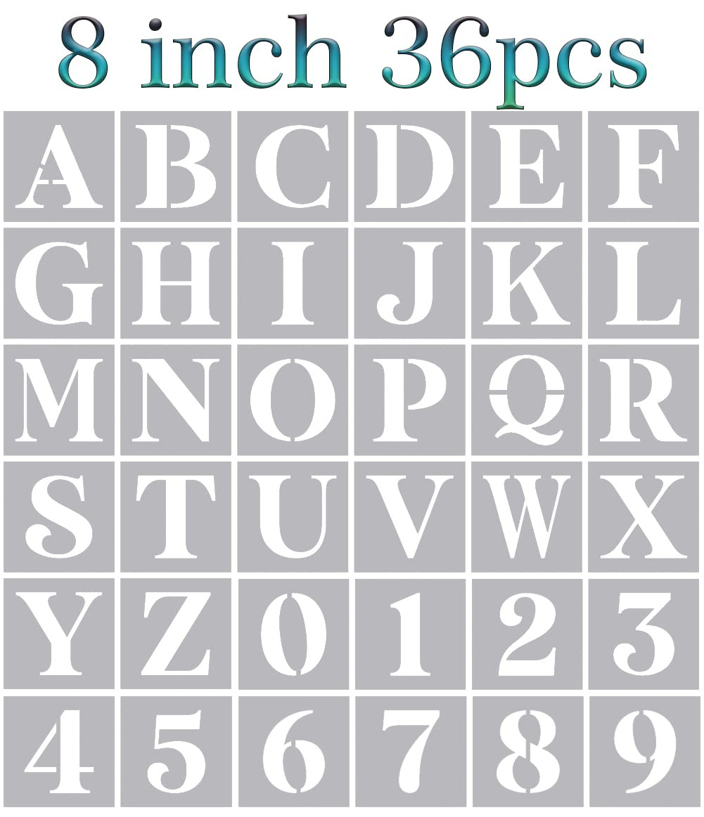 Free Printable Big Large Letter Stencils - Free Printable Stencils pertaining to Free Printable 8 Inch Letters