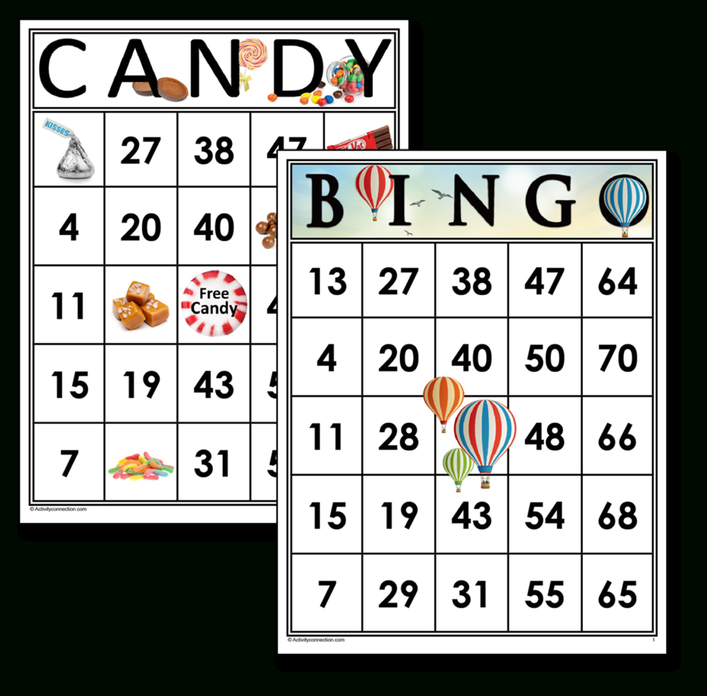 Free Printable Bingo Cards - Activity Connection with Printable Bingo Template Free