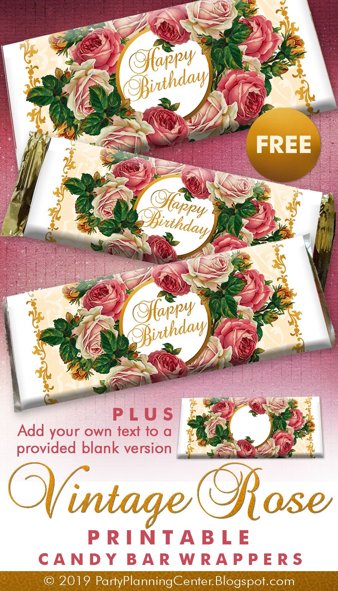Free Printable Birthday Candy Wrappers regarding Free Printable Birthday Candy Bar Wrappers