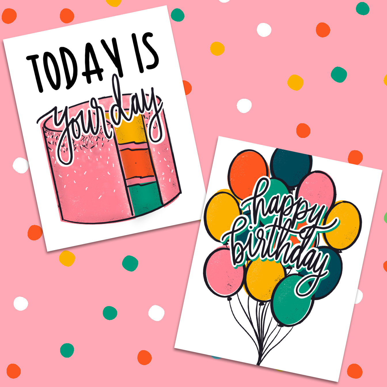 Free Printable Birthday Cards - Pineapple Paper Co. with Free Printable Hallmark Birthday Cards