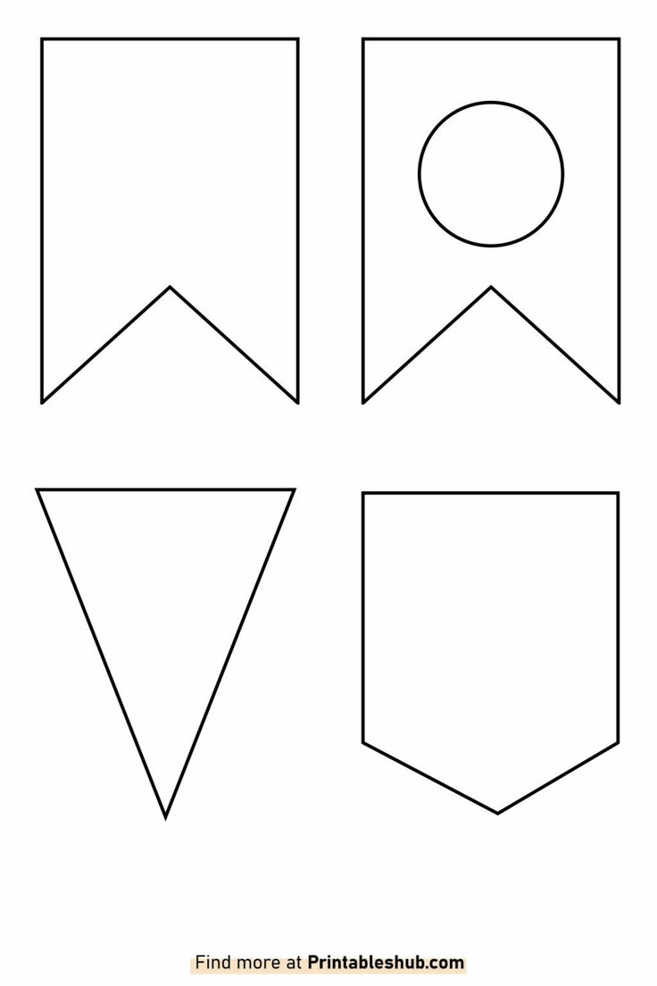 Free Printable Blank Banner Template Pdf throughout Free Printable Banner Templates