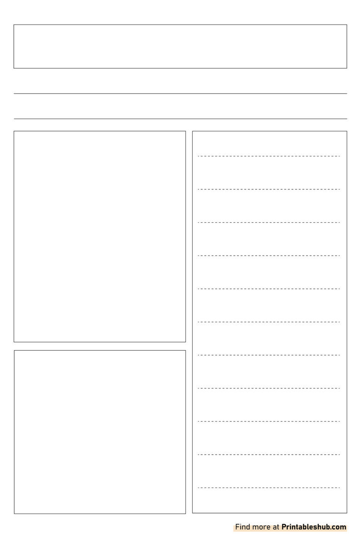 Free Printable Blank Newspaper Templates [Pdf Included throughout Free Printable Newspaper Templates For Students