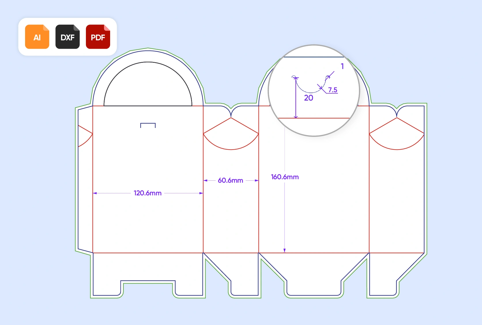 Free Printable Box Cut Out Patterns for Box Templates Free Printable