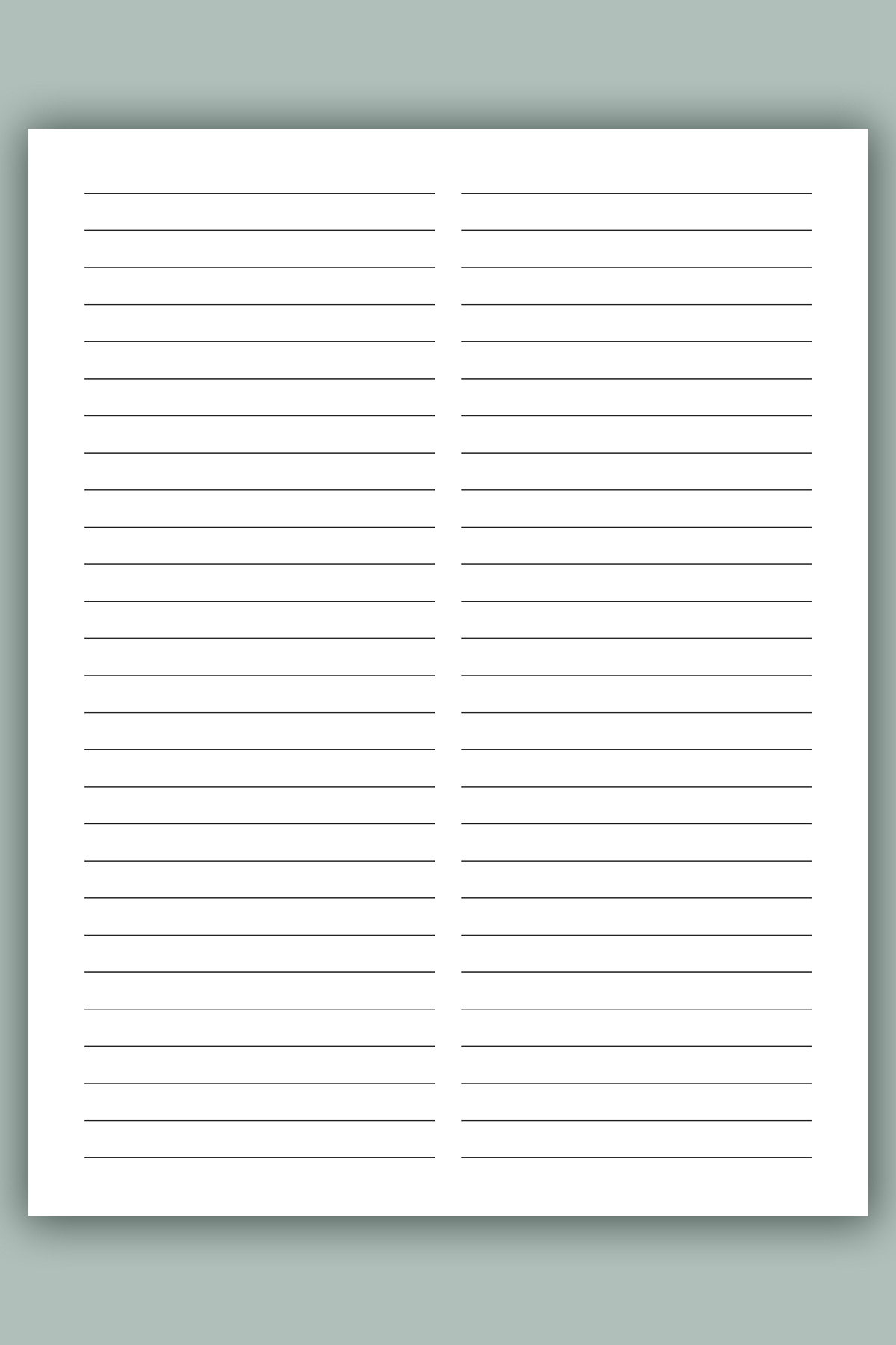 Free Printable Bullet Journal Paper: Dot Grid, Graph, Lined, Etc throughout Free Printable Journal Pages Lined