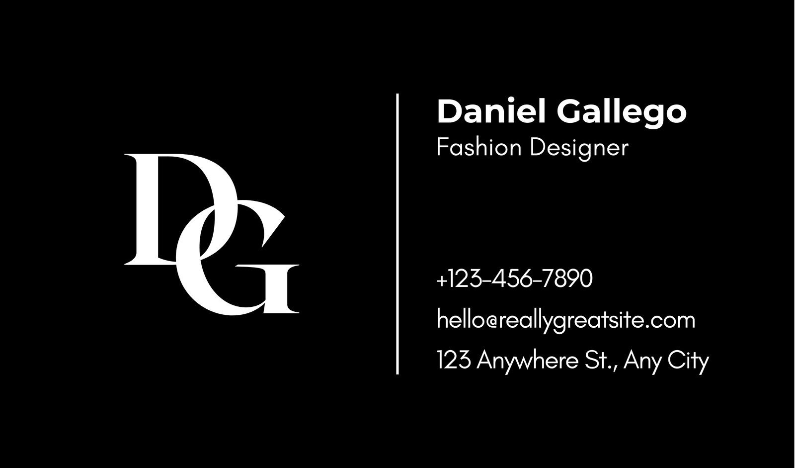 Free Printable Business Card Templates You Can Customize | Canva for Free Printable Personal Cards