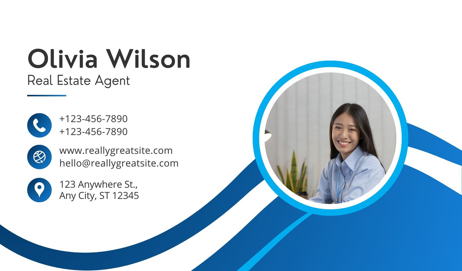 Free Printable Business Card Templates You Can Customize | Canva within Free Online Business Card Templates Printable