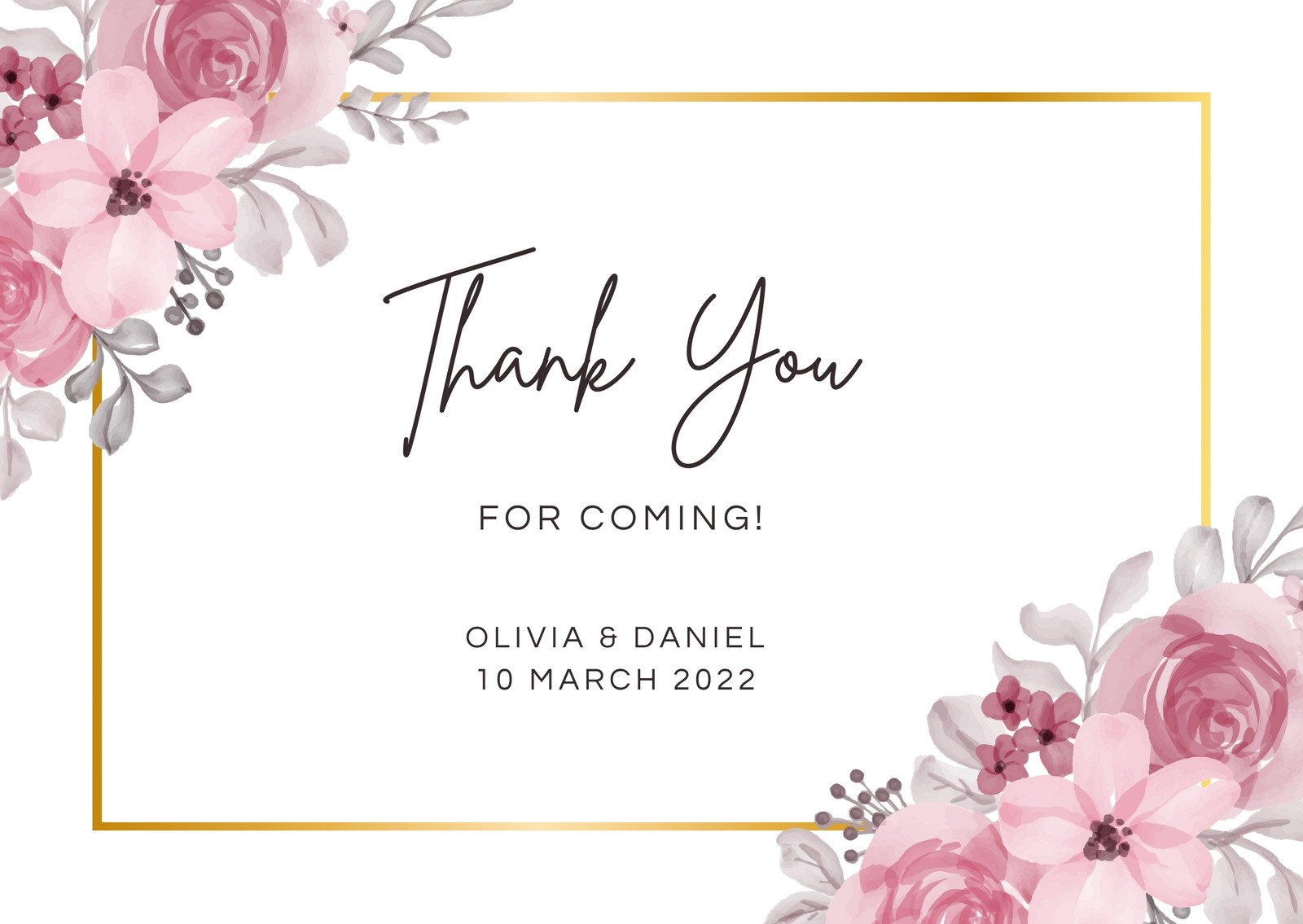 Free Printable Card Templates You Can Customize | Canva intended for Free Printable Card Maker
