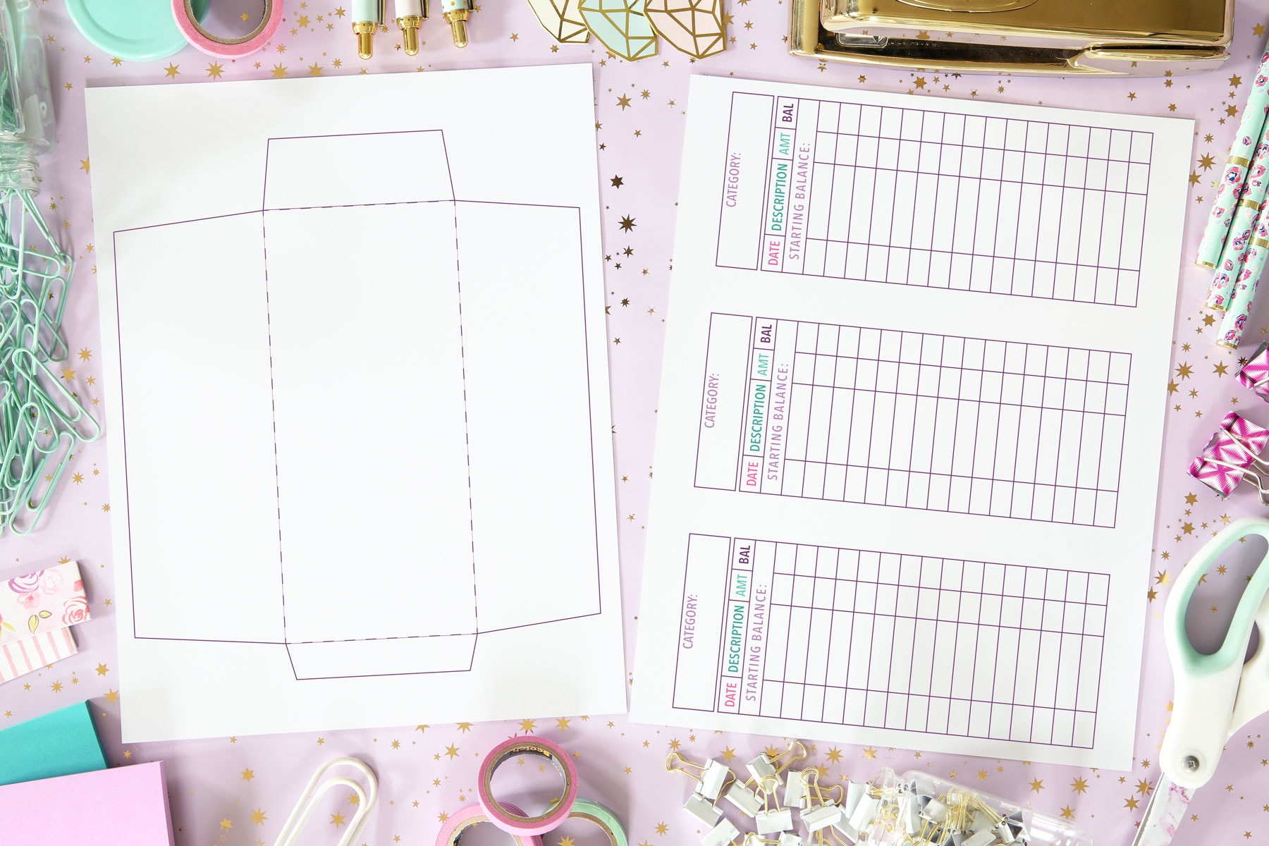 Free Printable Cash Envelopes For Budgeting pertaining to Free Printable Money Envelopes