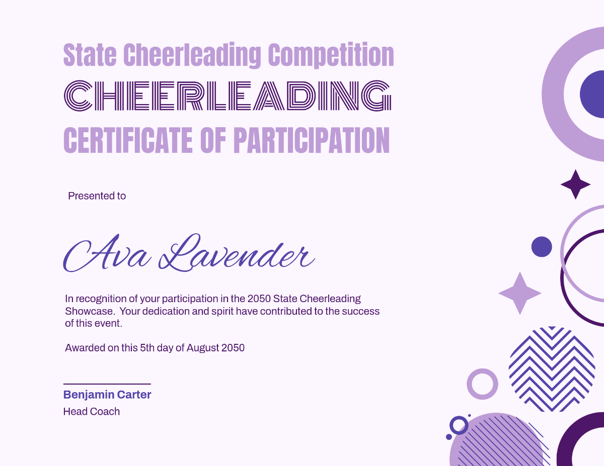 Free Printable Cheer-Leading Certificate Templates To Customize Online inside Free Printable Cheerleading Certificates