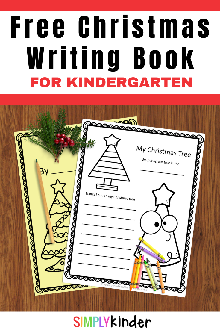 Free Printable Christmas Book To Inspire Your Kinders - Simply Kinder with regard to Free Printable Christmas Books For Kindergarten