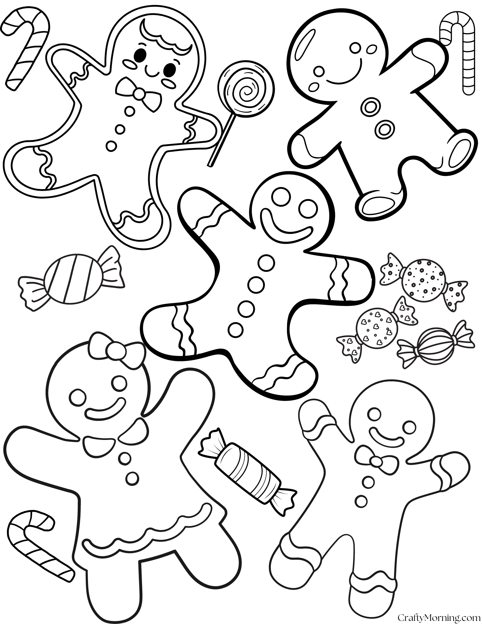Free Printable Christmas Coloring Pages - Crafty Morning for Free Printable Christmas Coloring Pages For Kids