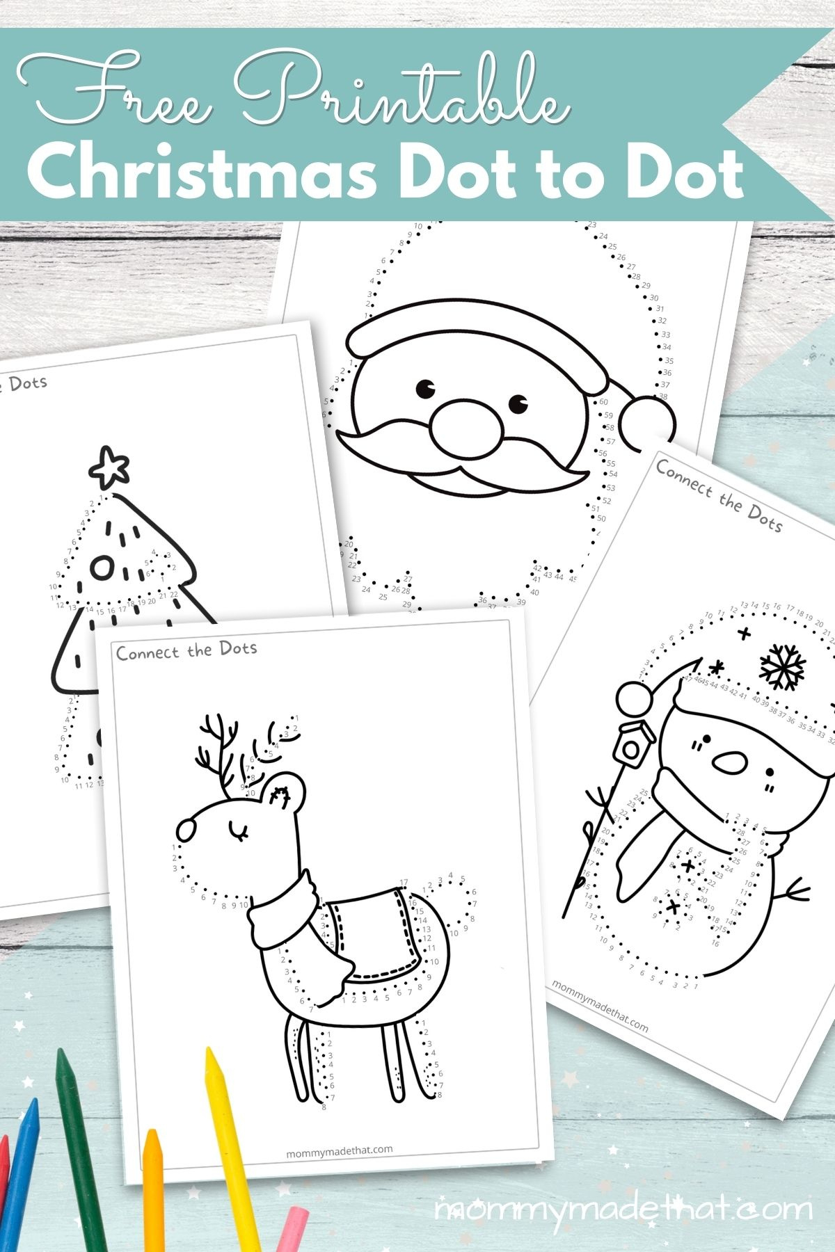 Free Printable Christmas Dot To Dot - Worksheets Library with Free Christmas Connect The Dots Worksheets Printable
