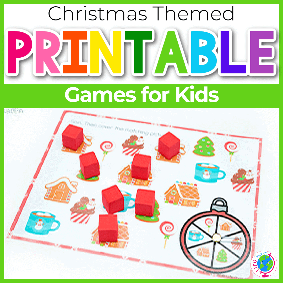 Free Printable Christmas Games For Kids - Life Over C'S with regard to Free Printable Christmas Games For Preschoolers