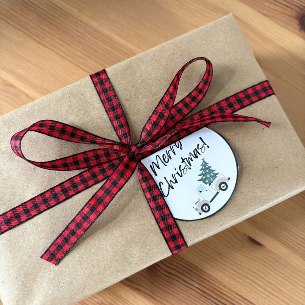 Free Printable Christmas Name Tags (Instant Download) - Simply with Free Printable Gift Name Tags