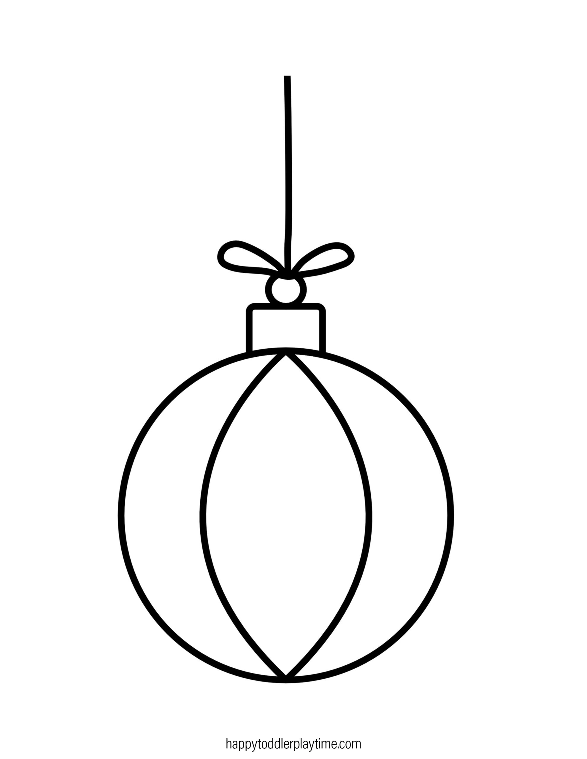 Free Printable Christmas Ornament Coloring Pages - Happy Toddler throughout Free Printable Christmas Ornament Coloring Pages