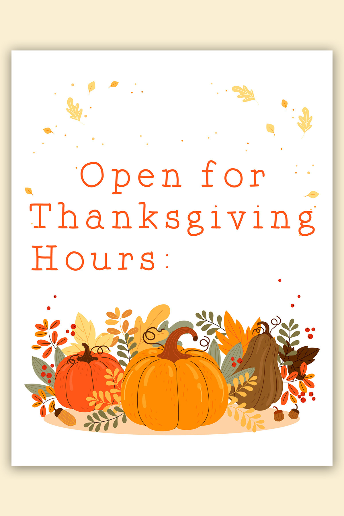 Free Printable Closed &amp;amp; Open For Thanksgiving Signs intended for Free Printable Closed Thanksgiving Day Signs