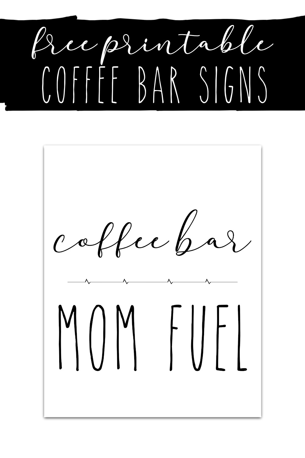 Free Printable Coffee Bar Signs - Extreme Couponing Mom intended for Free Printable Coffee Bar Signs