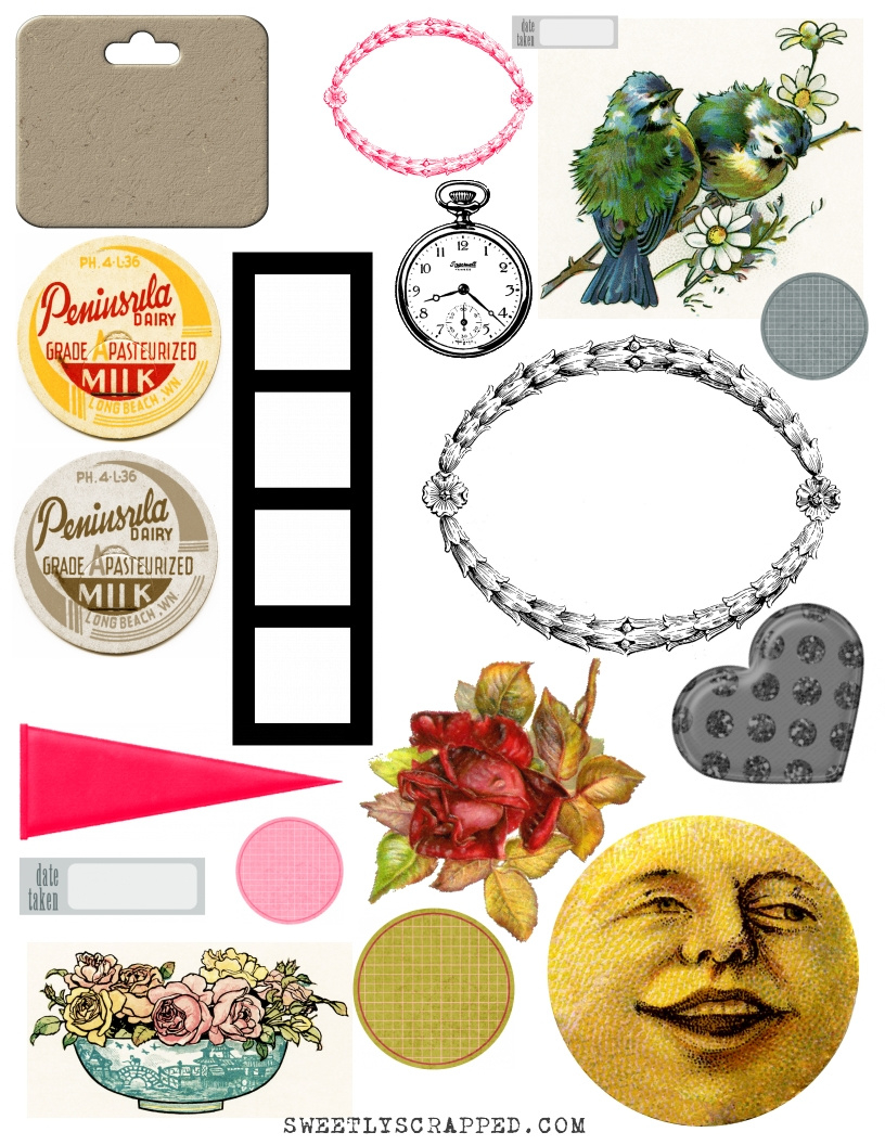 Free Printable Collage Sheets - Sweetly Scrapped 'S Free intended for Free Printable Digital Collage Sheets