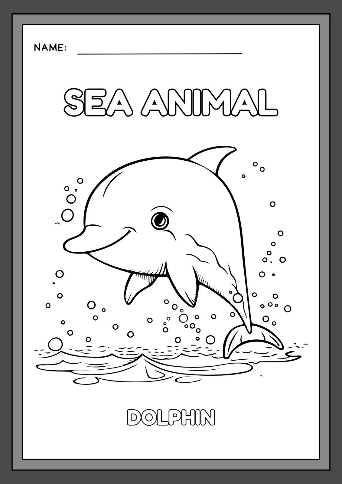 Free Printable Coloring Page Templates To Customize | Canva inside Free Printable Color Sheets For Preschool