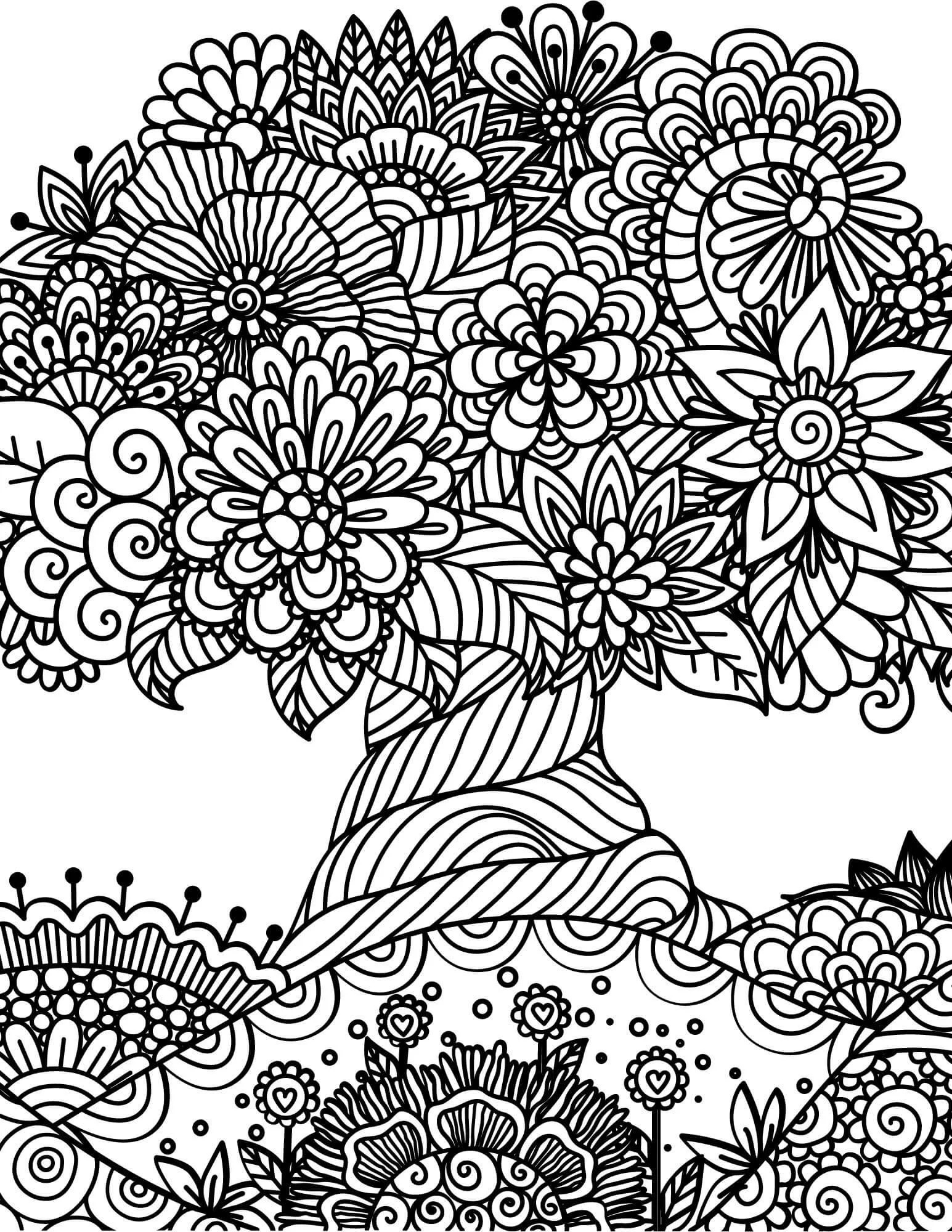 Free Printable Coloring Pages For Adults with Free Printable Coloring Books For Adults